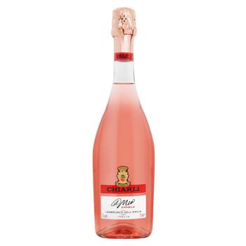 Chiarli Lambrusco Rosato Rose Sweet Wine 7.5% 0.75l - buy, prices for AlcoHub - photo 1