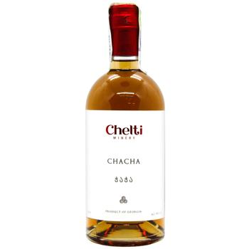 Чача Chelti выдержанная 45% 0,5л