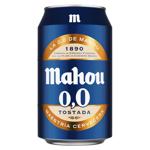 Пиво Mahou Tostada напівтемне безалкогольне 0,33л