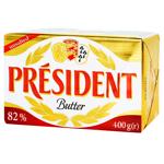 President Unsalted Sour Cream Butter 82% 400g