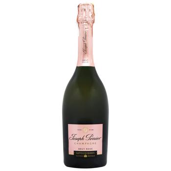 Шампанське Joseph Perrier Cuvee Royale рожеве сухе 0,7л - купити, ціни на AlcoHub - фото 1