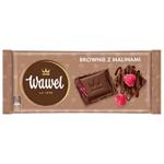 Wawel Milk Chocolate with Chocolate-Raspberry Filling 90g