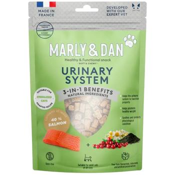 Marly & Dan Urinary System ласощі для котів 40 г - лосось - купити, ціни на MasterZoo - фото 1