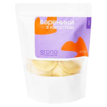 Вареники з капустою 400г - купити, ціни на Grono - фото 1