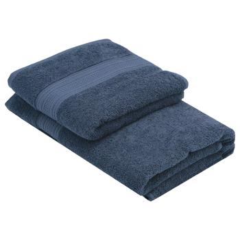 Полотенце махровое Ardesto SuperSoft синее 50*90см - купить, цены на - фото 4