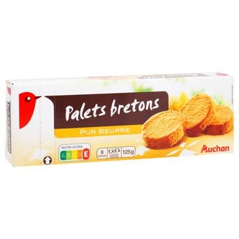 Auchan Breton Cookies 125g - buy, prices for Auchan - photo 2