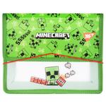 Папка для тетрадей Yes Minecraft Creeper на резинке В5