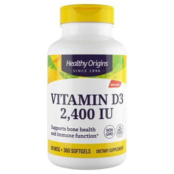 Vitamin D3 Gels 2,400 IU (MCT Oil) 360 Gels - купити, ціни на Біотус - фото 1