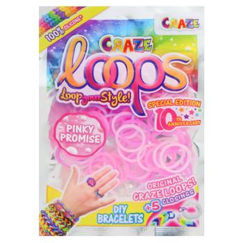 Craze Loops DIY Bracelets Creativity Set 100pcs in Assortment - buy, prices for NOVUS - photo 2