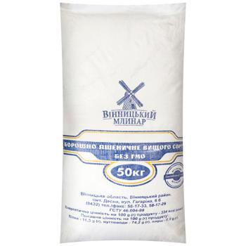 Борошно пшеничне Вінницький Млинар вищий сорт - купити, ціни на КОСМОС - фото 1