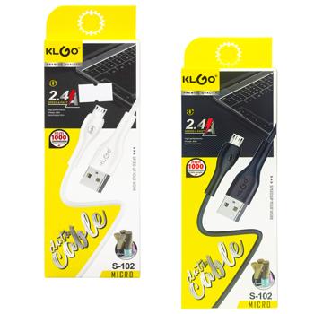 Кабель передачи данных S-102 Android-Mirco USB 1м - купить, цены на Таврия В - фото 1
