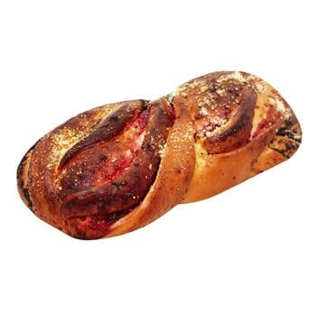 Zavitok Bun with Raspberry and Poppy 300g
