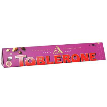 Tobleron Milk Chocolate with Raisins and Nougat 100g - buy, prices for COSMOS - photo 3