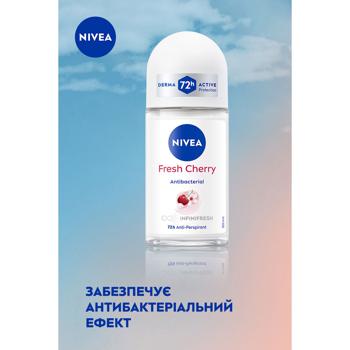 Aнтиперспірант кульковий Nivea Fresh Cherry 50мл - купити, ціни на За Раз - фото 4