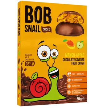 Bob Snail Apple Mango Candies in Chocolate 60g - buy, prices for MegaMarket - photo 1