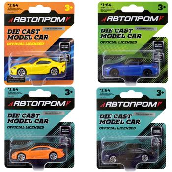 Машинка Автопром в асортименті 1:64 AP6403 - купити, ціни на КОСМОС - фото 1