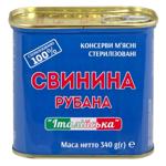 Ham pork canned 340g