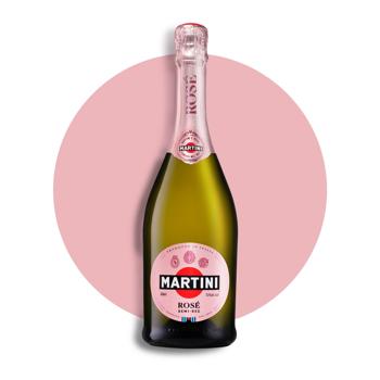 Martini Rose Semidry Sparkling Wine 9.5% 0.75l - buy, prices for Auchan - photo 2