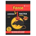 Клейова пастка від щурів мала 12*16.5 см Force, шт