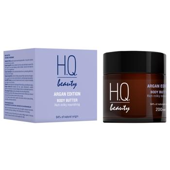 Масло для тела H.Q.Beauty Argan Edition интенсивное питание с молочным протеином 200мл