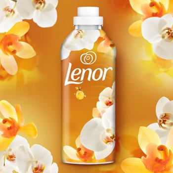Ополаскиватель для белья Lenor Ванильная орхидея и золотой янтарь 925мл - купить, цены на - фото 3
