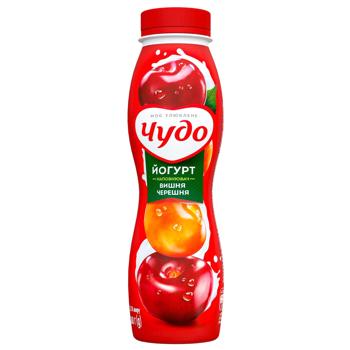 Йогурт Чудо вишня-черешня 2,5% 260г - купить, цены на Чудо Маркет - фото 1