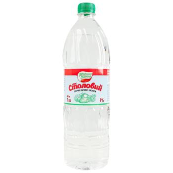 Ridnyy Kray Table Vinegar 9% 1l - buy, prices for COSMOS - photo 1