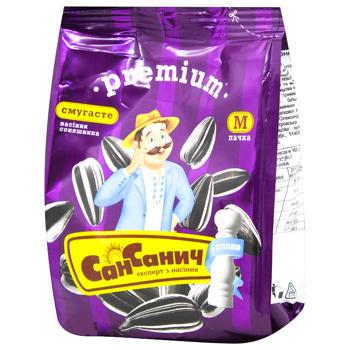 Насіння соняшника Сан Санич Преміум смугасте солоне 95г - купити, ціни на Чудо Маркет - фото 4