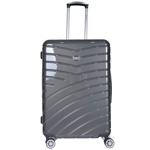 Чемодан Airport Wavy Pop 4 колеса серый 75см