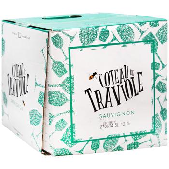 Вино Domaine Garancille Blanc Coteau de Traviole сухое белое 12% 5л - купить, цены на AlcoHub - фото 3