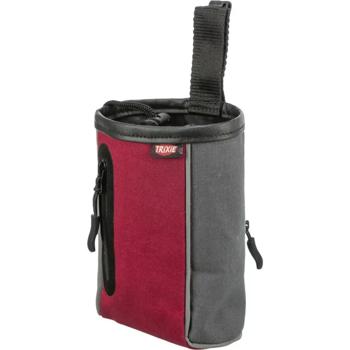 Trixie Snack Bag сумка для ласощів собак 9х23 см - сіро-бордовий - купить, цены на MasterZoo - фото 2