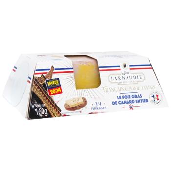 Foie gras Jean larnaudie 160g France - buy, prices for COSMOS - photo 3