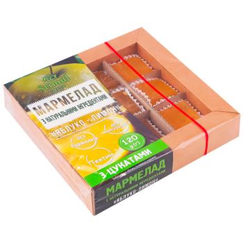 Мармелад Стимул натуральный Яблоко-лимон 120г - купить, цены на За Раз - фото 2