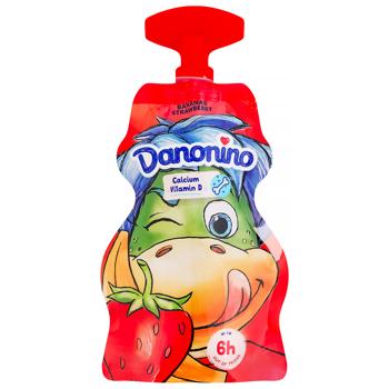 Йогурт Даноніно 2,1% 70 г полун.-банан. з кальц. та віт. D - купить, цены на КОСМОС - фото 1