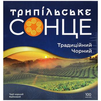 Чай черный Трипольское Солнце Традиционный 1,8г*100шт - купить, цены на Идеал - фото 2
