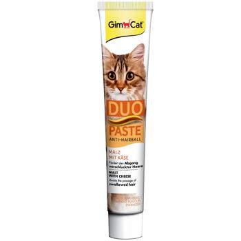 Ласощі для котів GimCat Duo Paste Anti-Hairball паста з мальт та сиром для чутливого травлення 50г - купити, ціни на - фото 2