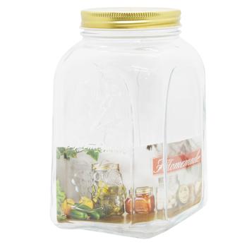 Pasabahce Homemade Jar with Metal Lid 1.5l - buy, prices for MegaMarket - photo 2