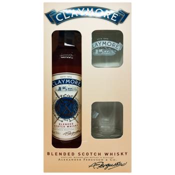 Claymore Whiskey 40% 0.7l + 2 Glasses - buy, prices for COSMOS - photo 2