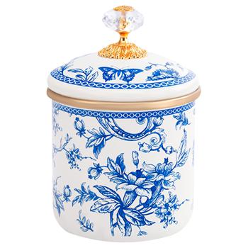 Elmani Butterfly Jar for Loose Products with Lid 1.25l - buy, prices for MegaMarket - photo 1