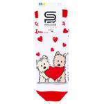 Шкарпетки Premier Socks жіночі Пухнастики про кохання р.23-25