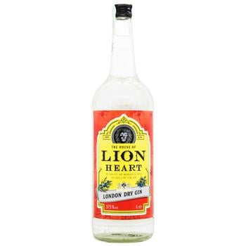 Джин Lion Heart 37,5% 1л