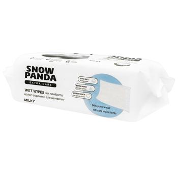 Snizhna Panda Extra Care Milky Wet Napkins 60pcs - buy, prices for Ideal - photo 3