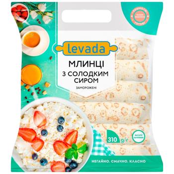 Блины Левада со сладким сыром 310г - купить, цены на КОСМОС - фото 1