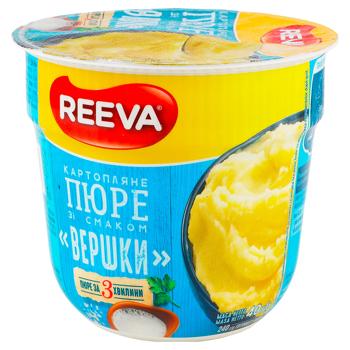 Пюре картофельное Reeva со вкусом сливок 40г