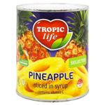 Ананас Тропік лайф кільцями в сиропі 850мл