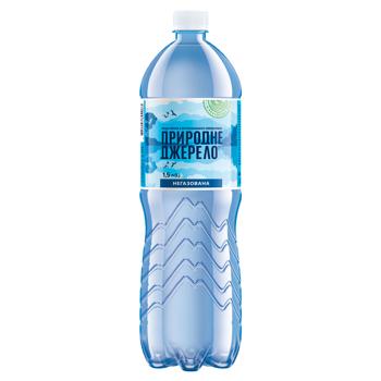 Вода мінеральна Природне Джерело артезіанська негазована 1,5л - купити, ціни на ЕКО Маркет - фото 1