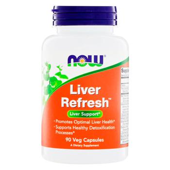 Підтримка печінки Now Foods Liver Refresh 90 капсул - купити, ціни на Біотус - фото 1