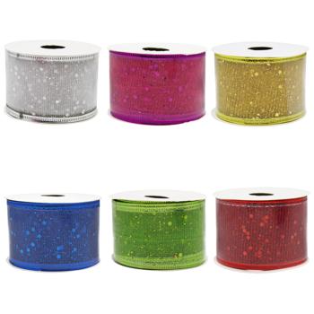 Лента для подарков 5см*2,7м - купить, цены на КОСМОС - фото 1