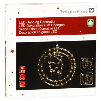 Tarrington House Deer 78LED Hanging Decoration 32cm - buy, prices for - photo 2