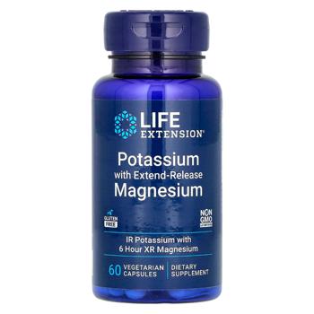 Life Extension Potassium with Extend-Release Magnesium 60 capsules